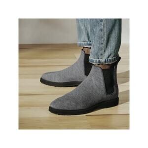 Rothy’s Merino Chelsea Boots in Charcoal Men’s Size‎ 11.5